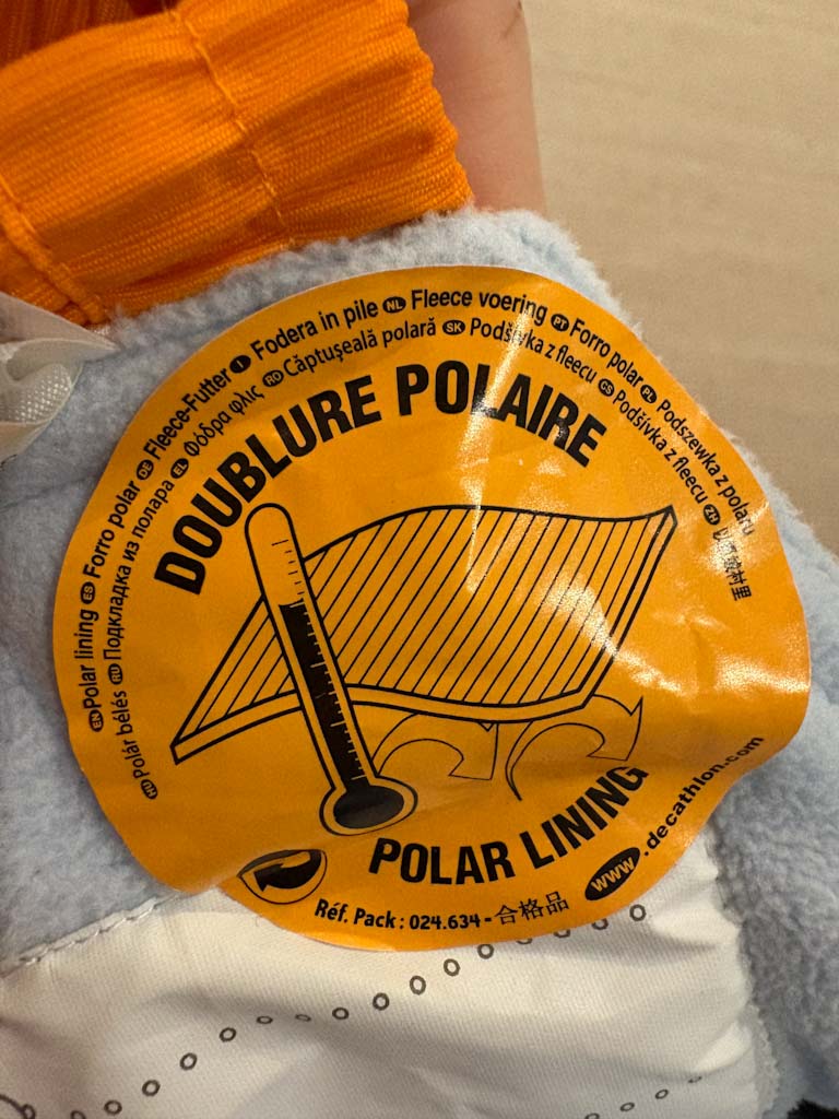 Mono de nieve niño/a 2 años — Wedze (Decathlon), con forro polar