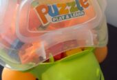 Tortuga educativa con bloques — Puzzle Play and Learn