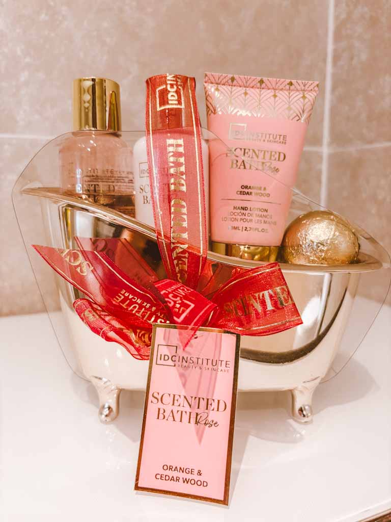 Set de baño Scented Bath – Naranja y Madera de Cedro