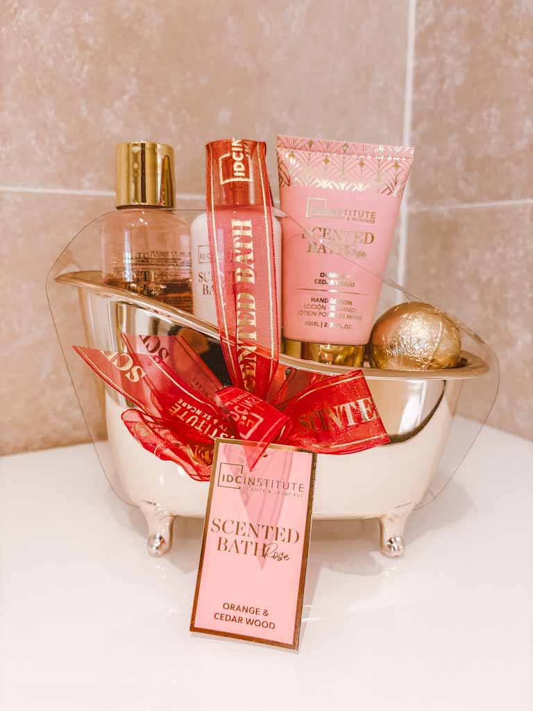 Set de baño Scented Bath – Naranja y Madera de Cedro