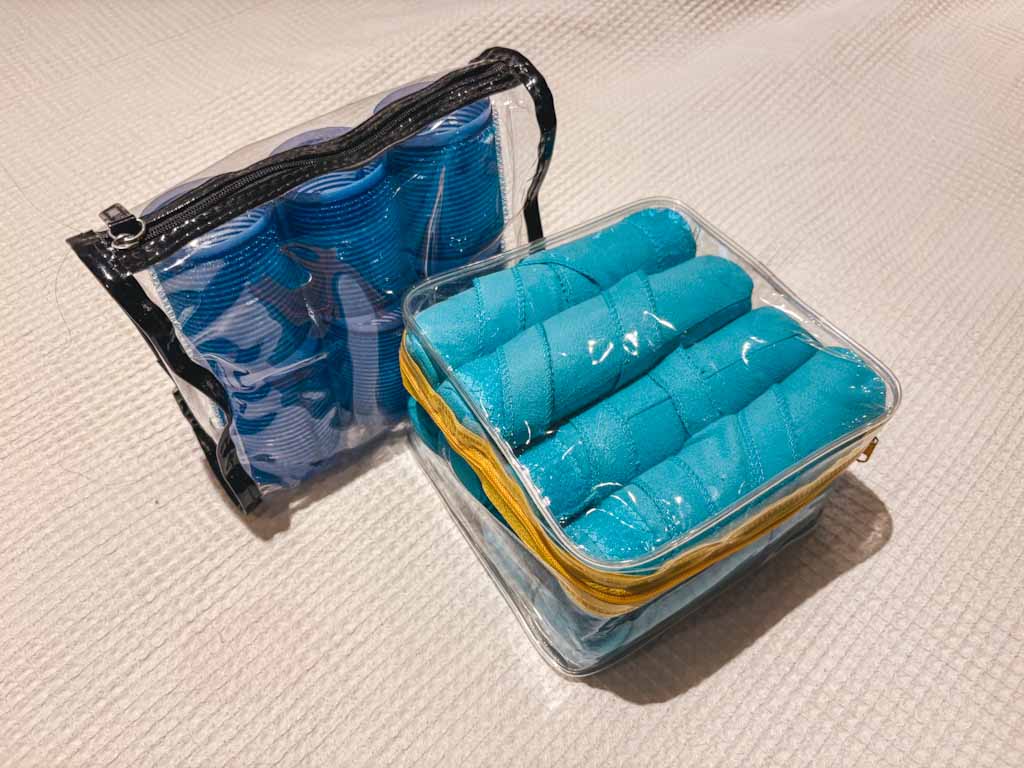 Set de Rulos para el Pelo (2 Packs) | Autoadhesivos + Espuma Flexibles