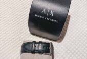 Reloj Armani Exchange AX2101 de Hombre con Correa de Cuero Negro