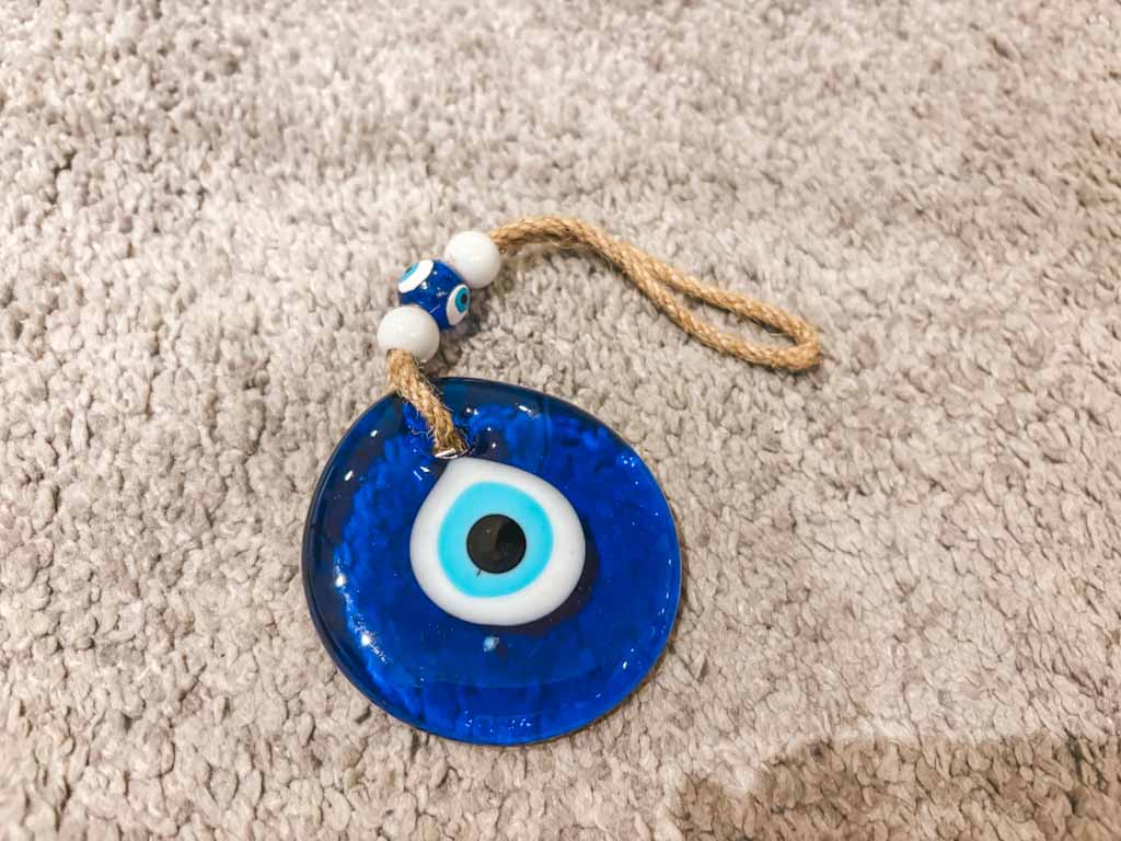 Amuleto Ojo Turco de Vidrio – Protección Contra Mal de Ojo