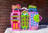 Hotel de Juguete Pinypon Rosa – Set con Figuras y Accesorios