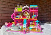 Hotel de Juguete Pinypon Rosa – Set con Figuras y Accesorios