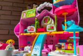 Hotel de Juguete Pinypon Rosa – Set con Figuras y Accesorios