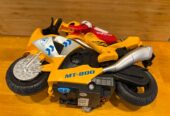 🏍️ Moto de Juguete Deportiva con Piloto Incluido – Modelo MT-800 (Luces, Sonido y Movimiento)