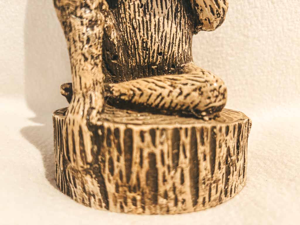 Escultura decorativa de los tres monos sabios | No ver, no oír, no hablar